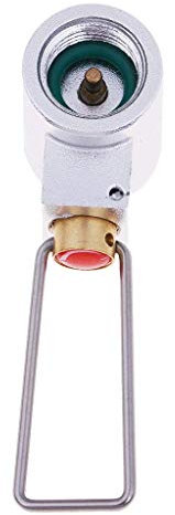 U/ D Camping Stove Gas Tank Adapter Converter Propane Gas Cylinder Refill Tool Fluorine Rubber O-ring Seal Safe and Reliable
