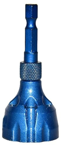 Ébavurage Outil Externe de Chanfrein, Outil de Chanfrein D'ébavurage, pour Foret Éliminer Outil de Chanfrein, Convient Accessoire d'Ébavurage, Ebavureur pour Diamètre de 3 à 20 mm, Bleu