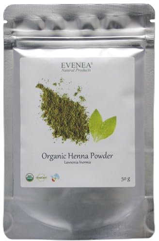 Organic Rajasthani Henna Powder Triple-Sifted Body Art Quality (50g)