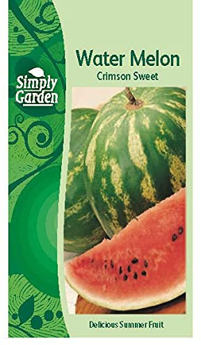Simply Garden Watermelon Crimson Sweet Seeds for Planting Fruit Grow Your Own Garden