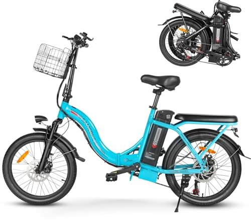 SAMEBIKE Elektrofahrräder, leistungsstark und umweltfreundlich (Schwarz)