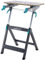 wolfcraft 6871000 Spann- und Maschinentisch Master 750 Ergo 13.2kg Schwarz, Silber