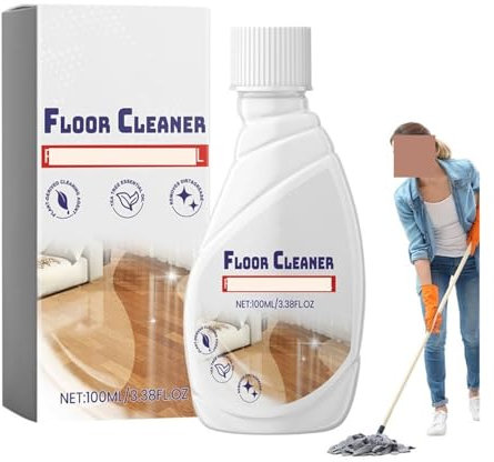 IOLKHFK Multi Surface Floor Cleaning Solution Hardwood Floor Polisher Liquid 100ml, Compatible For Tineco Floor ONE S3 IFloor 3 SERIES WET DRY Vacuum(100ml*5)