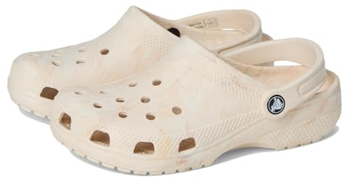 Crocs Unisex Kids Clog,Classic Watercolor Marbled Clog,Bone Swirl, 13 UK Child
