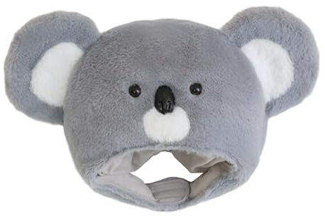 MHADBKH Koala Furry Hat Headgear Fun Halloween Costume Accessories Party Photo Props Cosplay Masquerades Kids Animal