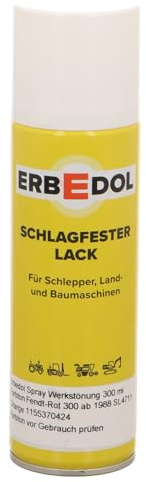 Erbedol / Schlagfester Lack/SL 3300/0,300 l/IHC-Rot bis 1975