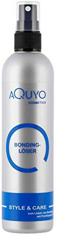 Style & Care Bondinglöser, Bonding Lösungsmittel zum entfernen von Bondings und Extensions (200ml) | Spray Löser von Haar Tapes und Haarverlängerungen, Hair Bonding & Tape Remover