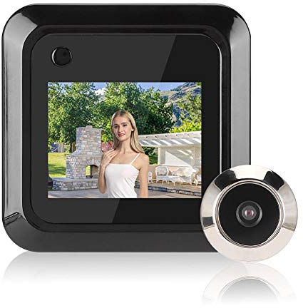 Caiqinlen Peephole Camera For Front Door, Door Peephole Camera, Door Peephole Camera Door Viewer TFT LCD Screen Display Door Viewer Camera Peep Hole Camera For Front Door Wireless Peep