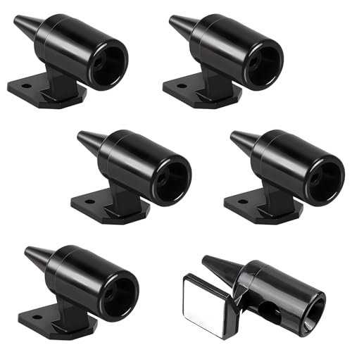 SRTSTR 6 Piezas Auyentadores de Jabalies Coche Silbato Coche Animales Silbato de Ciervo para Vehículos Silbato para Ciervo Ahuyentador Animales Coche Alerta de Ciervo para Vehiculos, Automóviles