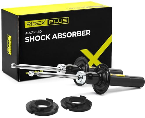 RIDEX PLUS 854S1680P 2x Amortisseur Avant Compatible avec VW Golf V 3/5 portes 1K1