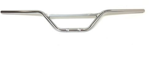 Chrom Enduro Lenker 870 x 22mm passend für Simson, Zündapp, Hercules, Kreidler, Puch – Universal Mofa/Moped Lenker - Hochwertiger Motorradlenker