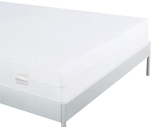 Bedecor Funda Colchon 90x190x16cm con Cremallera de Rizo, Impermeable y Antichinches, Protector Colchon 90, Certificado Oeko-Tex