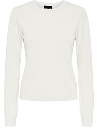 PIECES dam Pcblee Ls O-neck stickad Stickad tröja