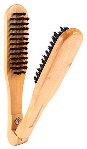 Spazzola per Lisciare i Capelli,Spazzola per Capelli con Setole a Doppia Faccia Pettine per Parrucchiere Morsetto per Capelli Strumento per lo Styling dei Capelli