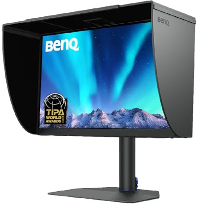 BenQ 27 Inch 4K UHD Monitor SW272U, Graphics Design