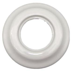 Marco empotrable 1 elemento, porcelana blanca, diseño elegante, ideal para instalación en pared y soportar dispositivos eléctricos.