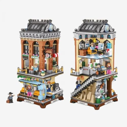 BlueBrixx Pro 108037 – U-Bahn Station (mini Blocks) aus Klemmbausteinen mit 1753 Bauelementen