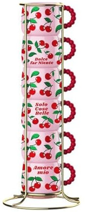 Bialetti set 6 tazzine impilabili