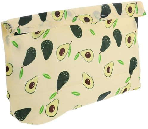 JECOMPRIS Sacchetto Alimenti Riutilizzabile Cera d'Api e Cotone, Sigillatura Ermetica, Lavabile e Traspirante, Adatto per Frutta, Snack e Verdura, Sostenibile e Bpa
