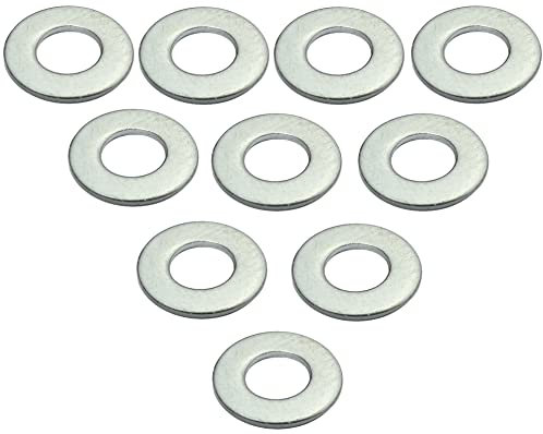 AERZETIX - C49163 - Lot de 10 Rondelles plates universelles M3 - en acier inox A4 - Ø extérieur 7mm - épaisseur 0.8mm DIN125