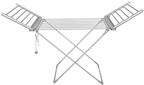 Electric Heated Clothes Dryer Rack - Portable, Folding, Constant Temperature - Baby Clothes, Landing, Airfoil