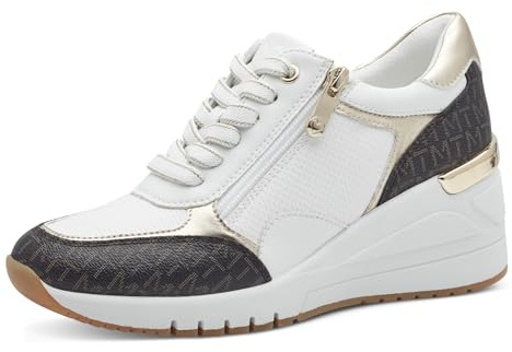 MARCO TOZZI Femme Damen Sneaker 2-23723-41 Basket, Blanc, 41 EU