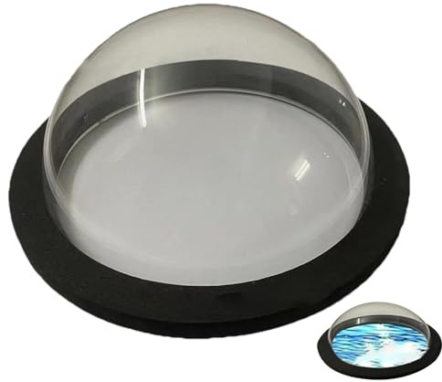 Anillo flotante para plantas – Anillo de planta de pecera en forma de cúpula, anillo flotante para plantas de pecera, anillo de soporte para plantas acuáticas, soporte de plantas acuáticas para
