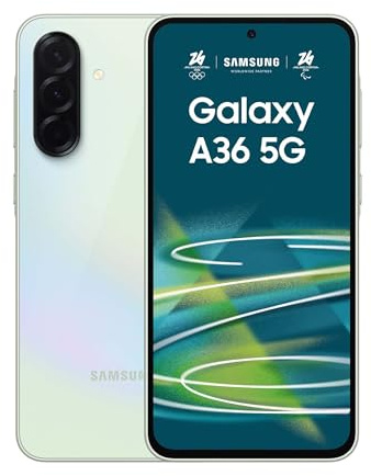 Samsung Galaxy A36 5G, Smartphone con Funzioni intelligenti, 3 anni di Garanzia del produttore, Display Super AMOLED 6.7”, 8GB RAM, 256GB, 5.000 mAh, IP67, Awesome Lime [Versione Italiana]