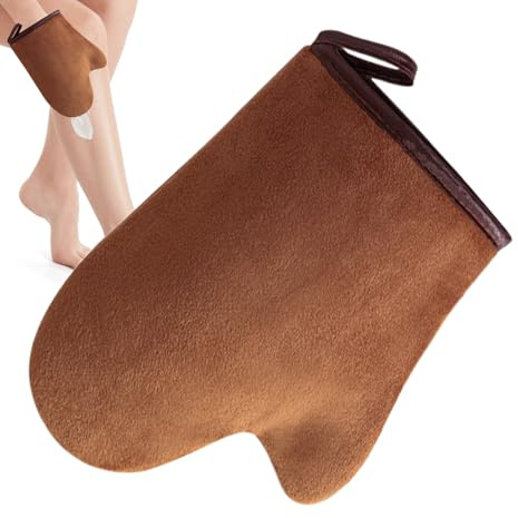 2 Pièces Gants Autobronzant, Gants Applicateur Autobronzant Pour Corps, Gants Floqué Pour Bronzage Et Lotion