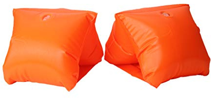 GoFloats Safety Orange Adult Water Wing Floaties - Own The Pool (Novelty USE ONLY)
