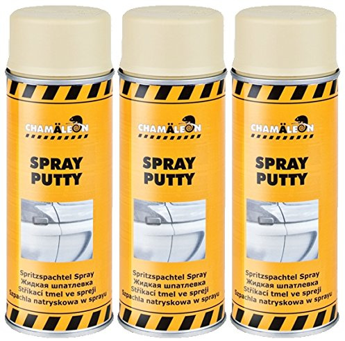 Chamäleon Screwise 1 K spruta spatel 6 x 400 ml spray beige flytande slaktmassa fyllmedel HAFTGRUND