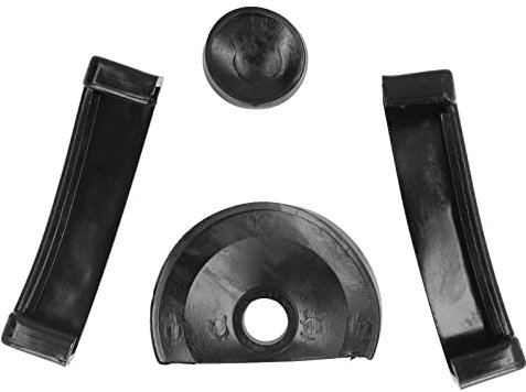 Rubber Vice Jaw Pads Non-Marring Protective Covers for Bench Vise Workshop Tool Utility Combination Pipe Clamp Soft Grip