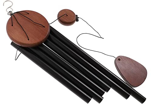 CIYODO Éolienne Suspendue Extérieure pour Jardin Décoration Patio Noir 28 sans Inscription