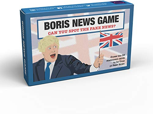 Bubblegum Stuff - Boris News-spel | Guess The Fake News Boris citat komedi kortspel - roligt sant eller falskt gissningsspel | Lämplig för familj - tonåringar och vuxna