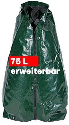 NOOR Bewässerungssystem FROGBAG - robuster 75L Wassersack Bewässerungssack - Bewässerungsbeutel ca. 90x52x84 cm aus reißfestem PE-Gewebe 200 g/m² - Tröpfchenbewässerung für Bäume