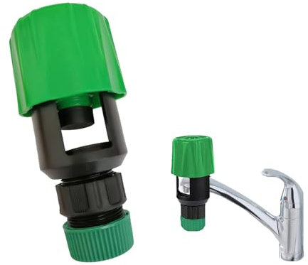 Kitchen Tap Connector with Mixer Hose Adapter for Indoor and Outdoor Garden Pipe Fittings and Attachments