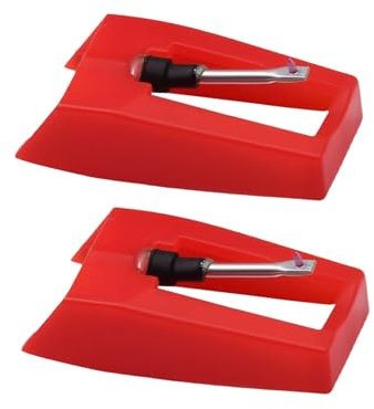 Aiguille de Tourne-Disque, Diamant Platine Vinyle, Saphir pour Tourne Disque Ancien, Aiguille Diamant de Remplacement, pour Tourne-Disque Vinyle, Tourne Disques Crosley, Ion, Jensen, Bush et Teac