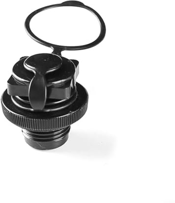 Puupaa Bouchon de buse de valve d'air pour bateau gonflable, matelas gonflable, adaptateur de matelas gonflable en PVC, valve de gonflage rapide, filetage anti-fuite (1 pièce)