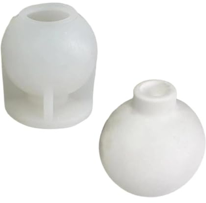 Adornos únicos para hacer moldes de resina con forma esférica para velas