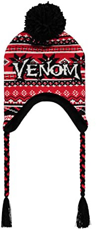 DIFUZED Venom - Herren Männer Jungen Sherpa Beanie Laplander Mütze