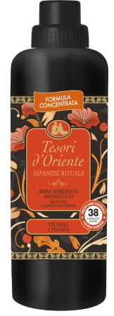 Tesori d'Oriente – sköljmedelskoncentrat japanska ritualer, med soavi från bergamott och patchouli, för upp till 38 tvättar, med värdefulla mikrokapslar för mjuka och doftande tvättar, 760