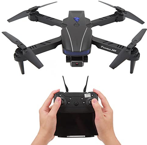 Drone Pieghevole con Doppia Fotocamera 4K HD per Adulti, Mantenimento Dell'altitudine, modalità Senza Testa, Rilevamento della gravità, Droni Fotocamera per Adulti/principianti