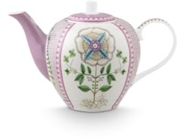 Pip Studio Lily&Lotus Teekanne lila 1,6l