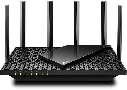 TP-Link Archer AX72 Wireless Router Gigabit Ethernet Dual-Band (2.4 GHz / 5 GHz) Black