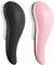 NyxSeat Spazzola Districante, 2 Pezzi, Scorrevole per Capelli, Cuscino d'Aria, Massaggiante, Lisciante (Nero, Rosa)