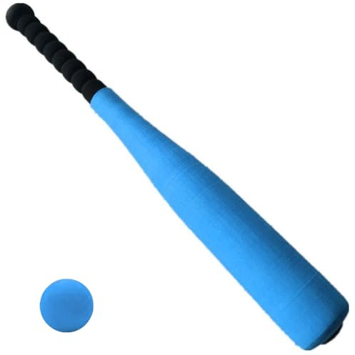 Muzrunq Mazza da Baseball con Palla, Mazza da Baseball in Morbida Schiuma Eva da 21 Pollici con Manico Antiscivolo, Set educativo e Set di Palline per Regali per Bambini