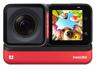 Insta360 ONE RS 4K Edition – wasserdichte 4K 60fps Action-Kamera mit FlowState-Stabilisierung, 48MP Fotos, Active HDR, KI-Bearbeitung