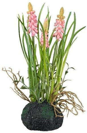 artplants.de Konstgjord blomma druvhyacint HUNMY i jordklump, rosa, 22 cm