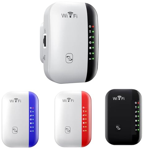 2026 Newest WiFi Booster - WiFi Extender Booster, Wireless Internet Repeater, Long Range Amplifier with Ethernet Port,Quick Setup, Home Wireless Signal Booste,Covers Up to 3650 Sq.ft (White)