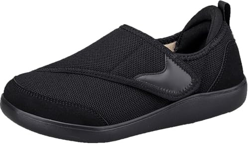 Scarpe Diabetici Donna Uomo Extra Larghe Traspirante | Leggero,Antiscivolo,ortopediche,comfortevoli,pantofole da Passeggio,per anziani e piedi sensibili